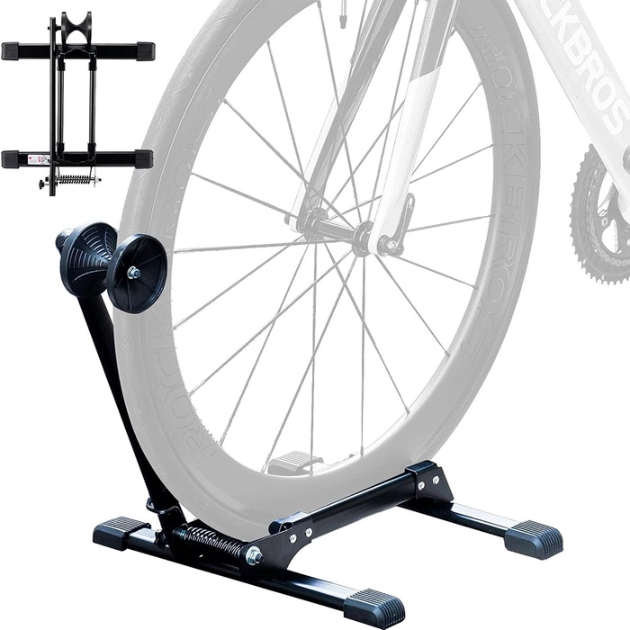 [RETURNED ITEM] Rockbros 27210001001 foldable bicycle stand - black