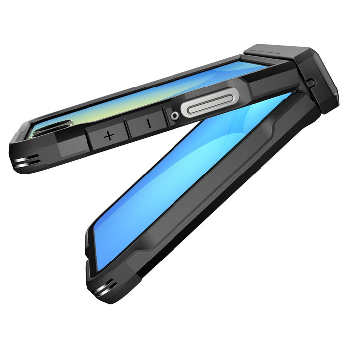 SPIGEN TOUGH ARMOR PRO MAG MAGSAFE GALAXY Z FLIP 7 SCHWARZ