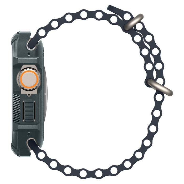 Hülle Spigen Rugged Armor Apple Watch Ultra 1 / 2 (49 Mm) Abyss Grün