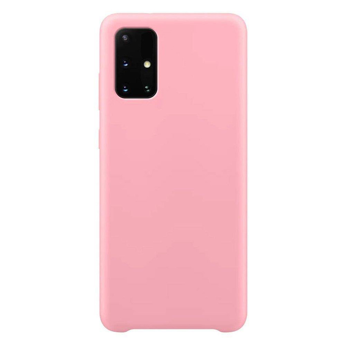 Silikon Case flexibilní silikonový pouzdro kryt Samsung Galaxy A72 4G růžový