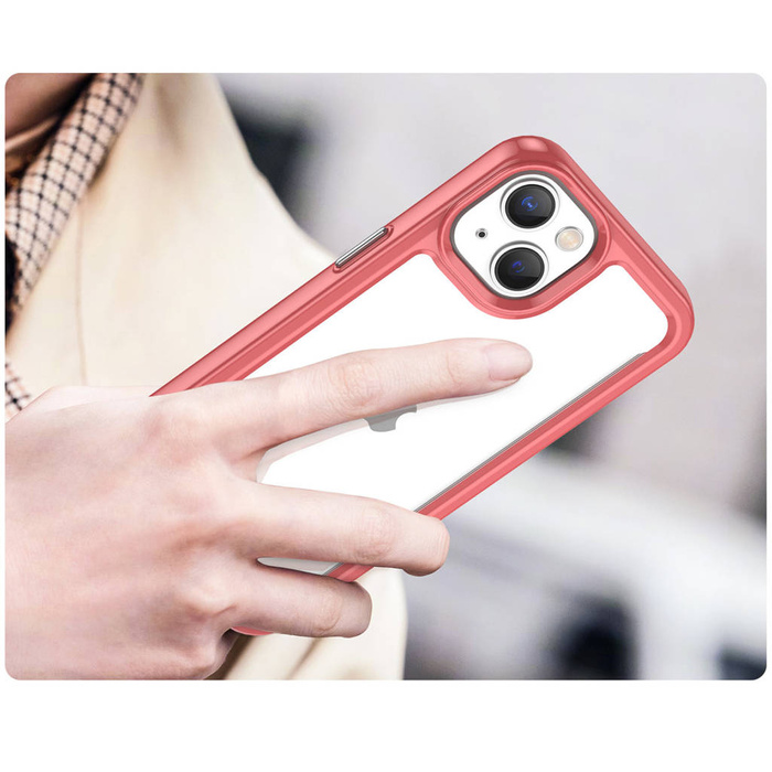 Outer Space Case IPHONE 14 RED