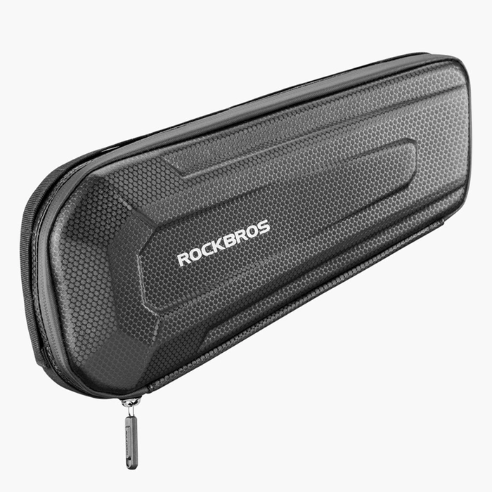 Sacoche de vélo étanche Rockbros B66 pour cadre - noir