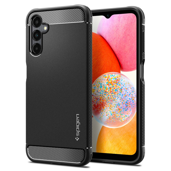 Case Spigen Rugged Armor Galaxy A14 4G / Lte MATTE Black