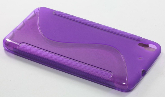 Couverture S-Line Huawei Ascend Y6 Violet Coque Silicone