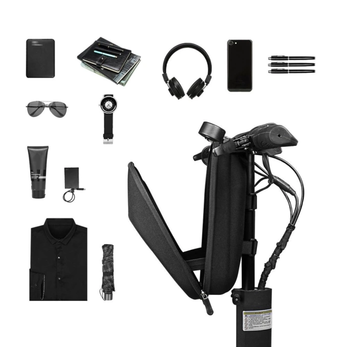 Wozinsky waterproof scooter bar bag scooter bag 4l black (WSB1BK)