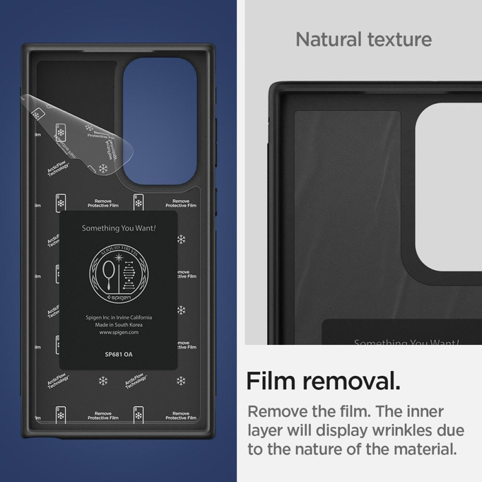 Obal Spigen Kryo Armor Galaxy S23 Ultra MATTE Černá