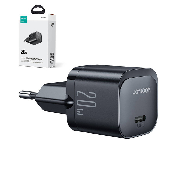 Mini nabíječka USB C 20W PD Joyroom JR-TCF02 | Černá
