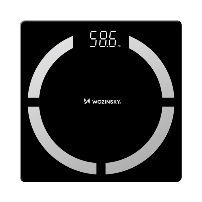 Waga łazienkowa Wozinsky WIWL-30 inteligentna Bluetooth - czarna