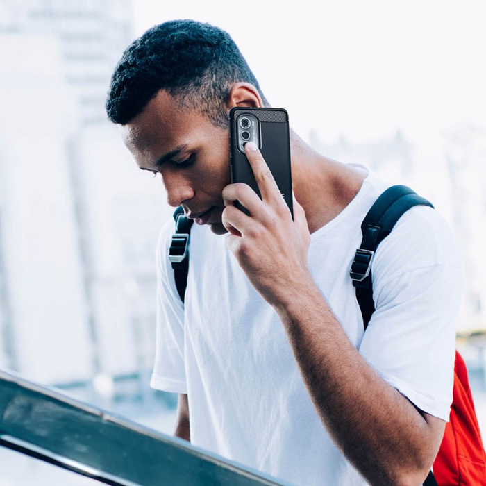 Spigen Rugged Armor MOTOROLA EDGE 2022 MATTE NOIR