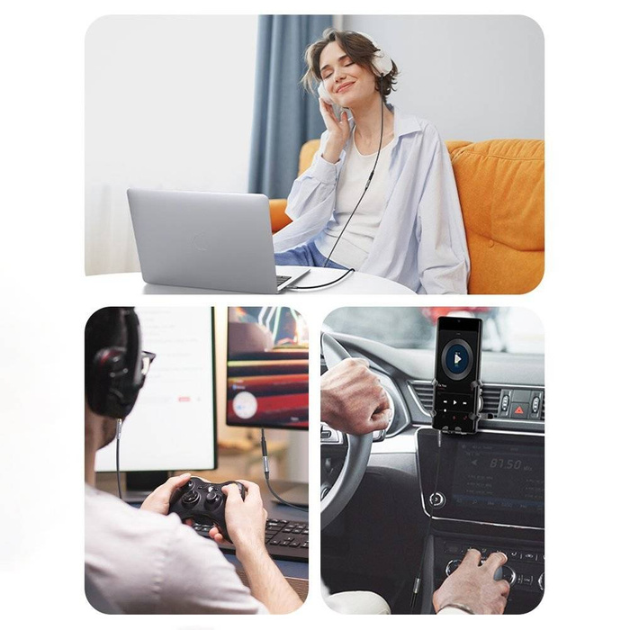 Ugreen AV190 kabel AUX prodlužovací kabel 3,5mm mini jack 1m