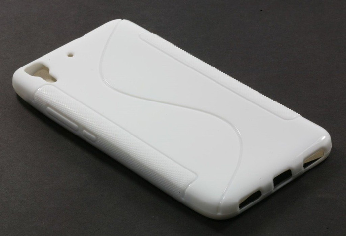 Couverture S-Line Huawei Ascend Y6 Blanc Coque Silicone