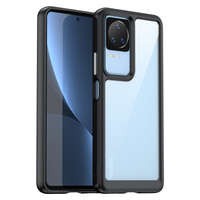 Funda Outer Space para Xiaomi Poco F4 5G funda con marco flexible negro