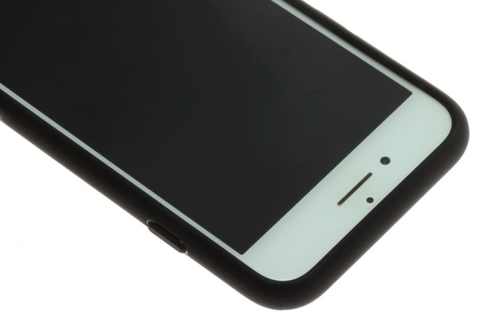    7 8 SE 2020 Ultra Hybrid Black Case  + 3MK Flexible Glass Lite