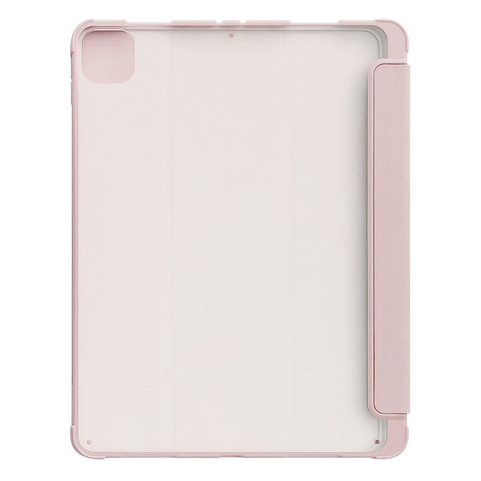 Stojánek na tablet Case pouzdro Smart Cover pro iPad Pro 12,9'' 2021 s funkcí stojánku růžový