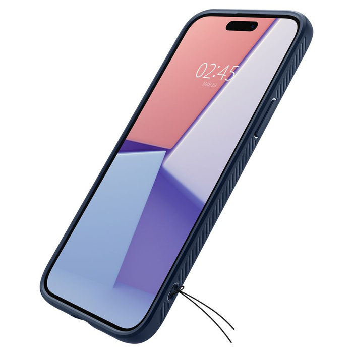 Obal Spigen Liquid Air iPhone 15 Námořnická modř Case