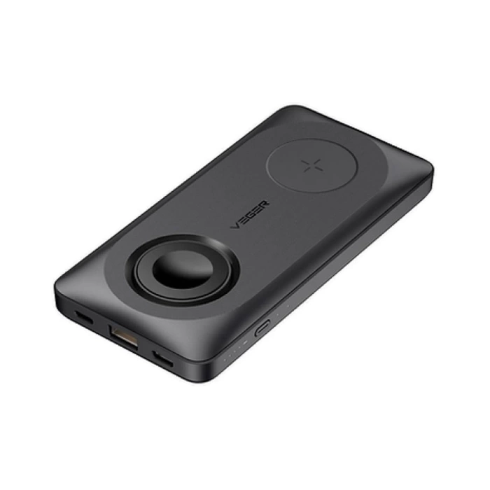 Powerbank Veger MagMulti W1156 10000mAh 22.5W 3A MagSafe PD QC3.0 - czarny