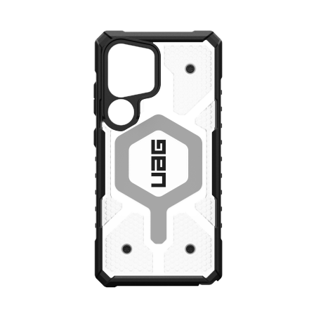 UAG Pathfinder Clear Magnet -  obudowa ochronna do Samsung Galaxy S25 Ultra 5G z wbudowanym modułem magnetycznym (ice/silver)