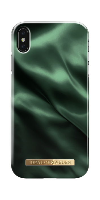 Pouzdro IDEAL OF SWEDEN Apple iPhone Xs Max Green Black Case