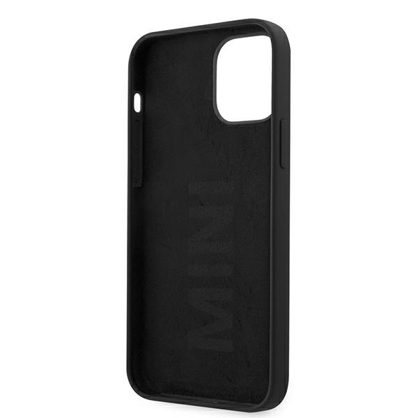 Mini MIHCP12LSLTBK iPhone 12 Pro Max 6.7" black/black hard case Silicone Tone On Tone