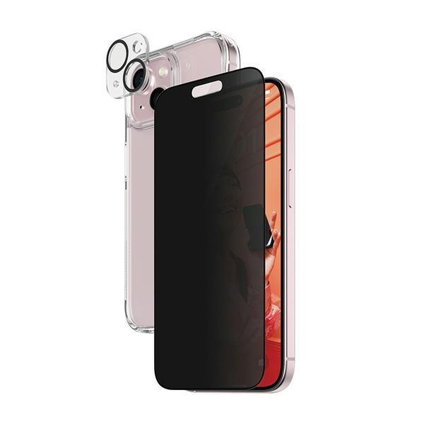 PanzerGlass Privacy Bundle 3in1 iPhone15 Plus 6.7" D3O Hardcase + Screen Protector UWF+ Lens 1136+1174+P2811