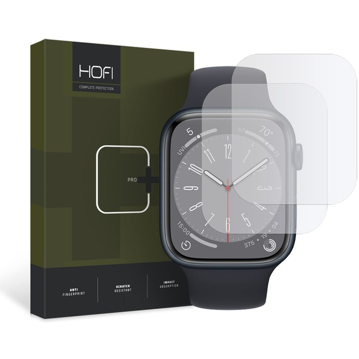 Folie HOFI HYDROFLEX PRO+ 2ER-PACK Apple Watch 4 / 5 / 6 / 7 / 8 / SE (44 / 45 MM) KLAR