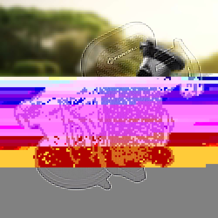 Uchwyt na telefon do samochodu uniwersalny Forcell F-Grip Carbon Bracket ramię regulowane do szyby / kokpitu czarny