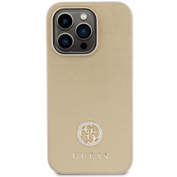 Guess GUHCP15XPS4DGPD iPhone 15 Pro Max 6,7" oro/orocase Strass Metal Logo