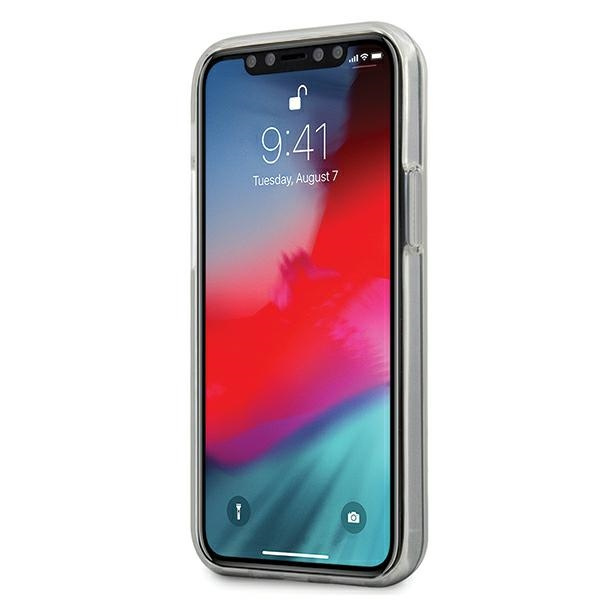 Puzdro GUESS Apple iPhone 12 Mini 5.4 Tie & Die Collection GUHCP12SPCUMCGG01 Ružové tvrdé puzdro