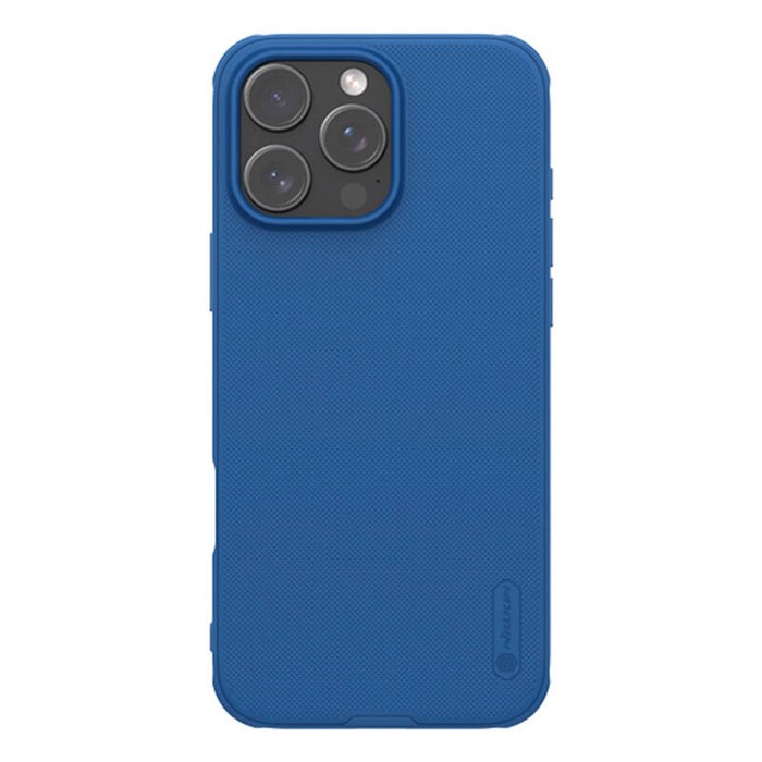 Nillkin Super Frosted Shield Pro Magnetic iPhone 16 Pro niebieskie (L)