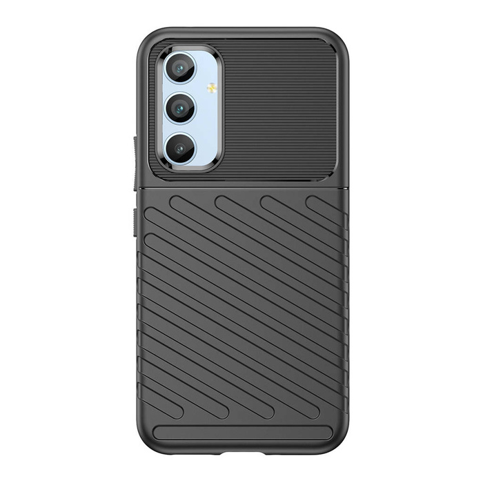 Funda Thunder Case para Samsung Galaxy A54 5G funda armadura de silicona negra