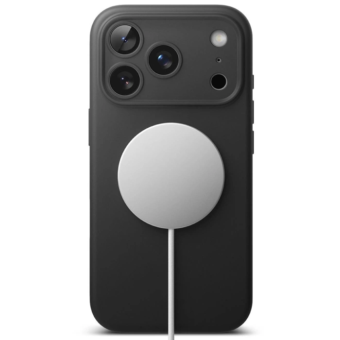 RINGKE SILICONE MAGNETIC MAGSAFE IPHONE 17 PRO BLACK