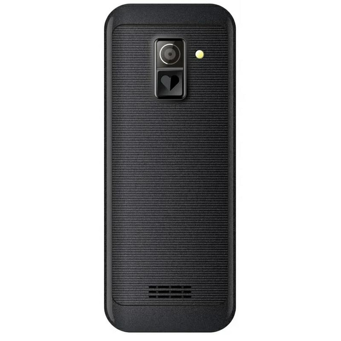 Maxcom Comfort MM735 ze stacją ładującą + opaska SOS czarny/black