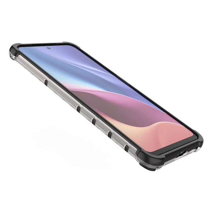 Honeycomb Handyhülle Schutzhülle mit TPU Rahmen für Xiaomi Redmi K40 Pro+ / K40 Pro / K40 / Poco F3 grün
