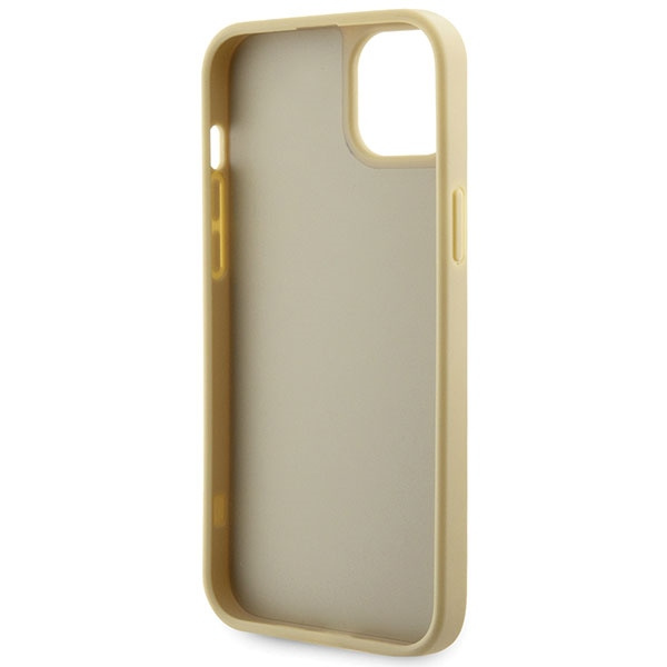 Cover Guess GUHCP14SHDGTPD iPhone 14 6,1" oro/oro durocase Triangolo con strass Case
