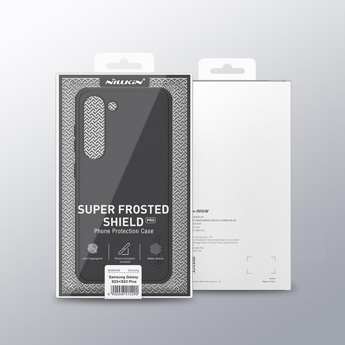 Nillkin Super Frosted Shield Pro case for SAMSUNG S23+ (black)