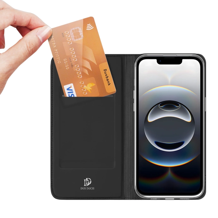 Dux Ducis Skin Pro iPhone 16e Hülle - Schwarz