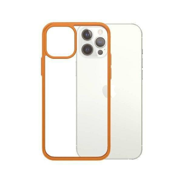 PanzerGlas KlarCase iPhone 12/12 Pro Orange AB