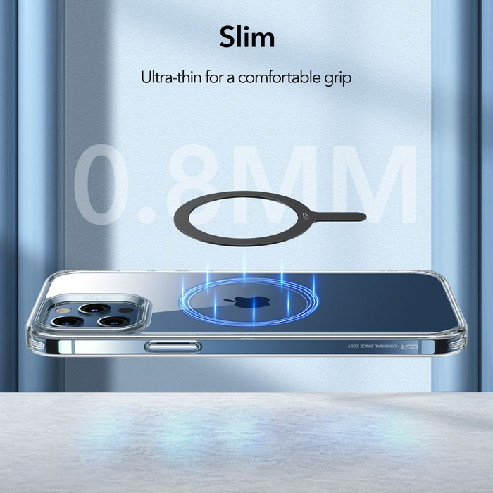 Esr Halolock lap MagSafe Univerzális Magnetic Ring 2-pack fekete 