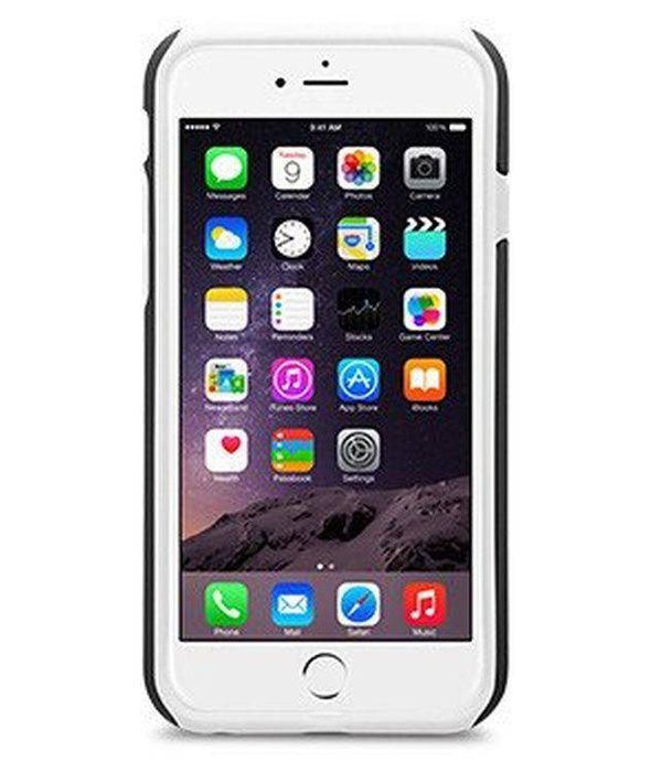 Telefontok iPhone 6 6S 4.7 MELKCO Dual Layer fekete / fehér