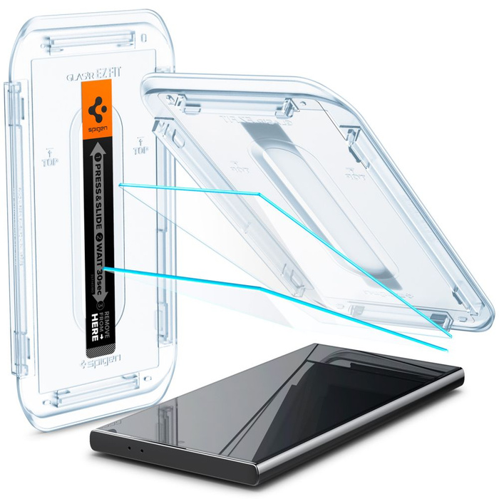 Vidrio Templado Spigen Glas.tr "ez Fit" 2-pack Samsung Galaxy S24 Ultra Clear