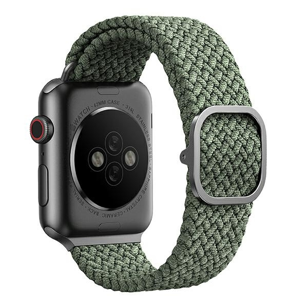 Uniq Aspen Apple Watch 40/38 / 41mm Geflochten grün / zypressengrün