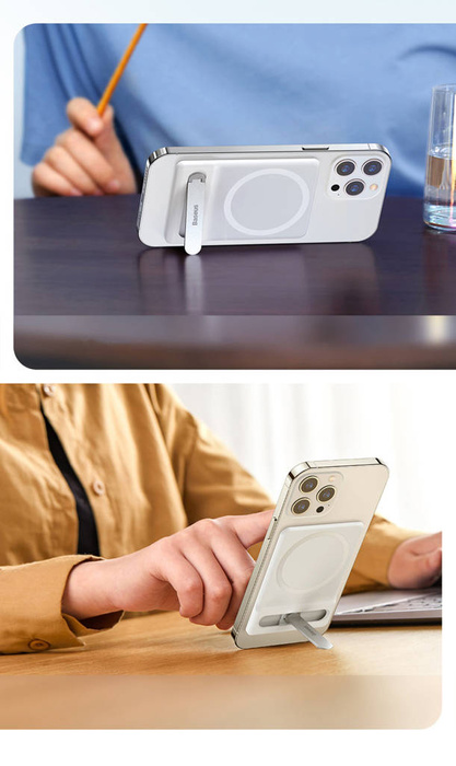 Baseus Foldable Magnetic Bracket White