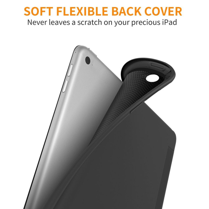 Telefontok TECH-PROTECT Smartcase Ipad 9.7 2017/2018 Fekete Fekete tok