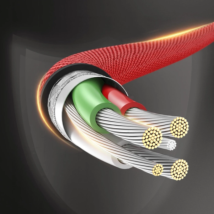 Câble Ugreen US294 USB-C 2.0 / USB-C 2.0 3A - rouge