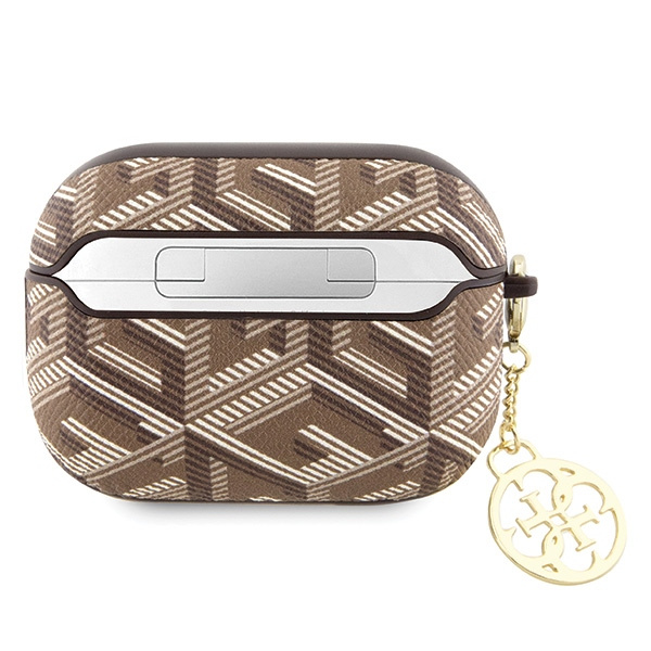 Hülle Guess GUAP2PGCE4CW AirPods Pro 2 Abdeckung braun/braun GCube Charm Case