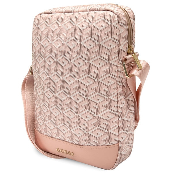 Guess GUTB10HGCFSEP Borsa per tablet GCube Stripe 10" rosa/rosa