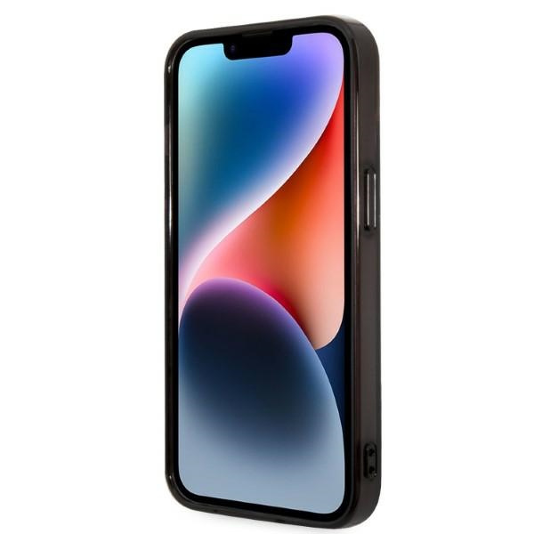 Karl Lagerfeld KLHCP14STGKCK iPhone 14 6.1" hartcase schwarz/schwarz Gradient Ikonik Karl & Choupette