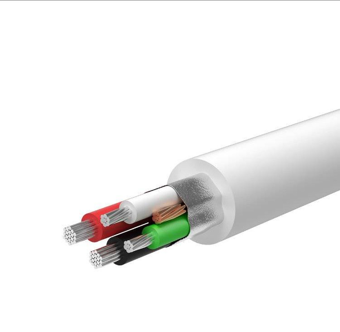 Adattatore musicale per scheda audio esterna Ugreen USB - mini jack da 3,5 mm 15 cm bianco (US205 30143)