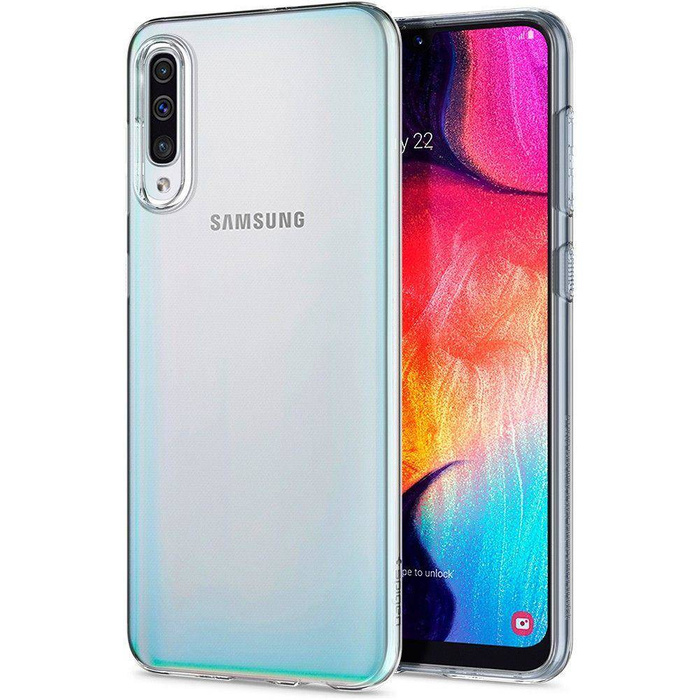 Cover SPIGEN Sgp Liquid Crystal Samsung Galaxy A30s A50 A50s Clear Transparent Case