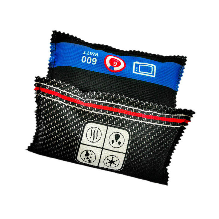 Assorbitore di umidità e odori per auto 500 g nero